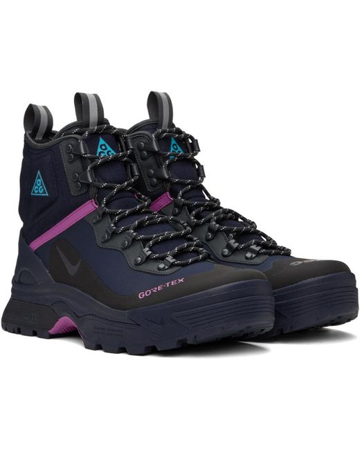 Nike Blue Navy Gaiadome Boots for men