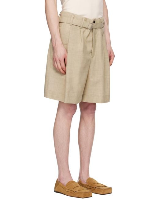 メンズ Jacquemus ベージュ La Croisière 'The Fernando' ショートパンツ Natural