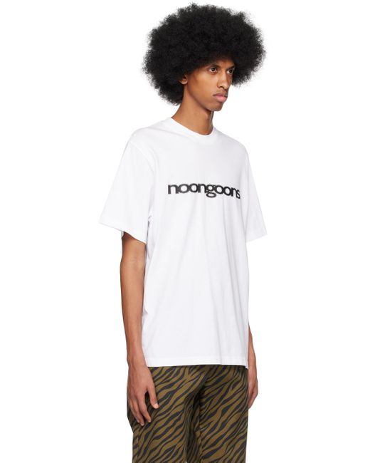 Noon Goons White Very Simple T-shirt for men