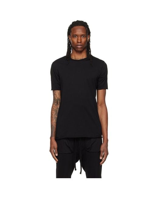 Thom Krom Black Ts 977 T-Shirt for men