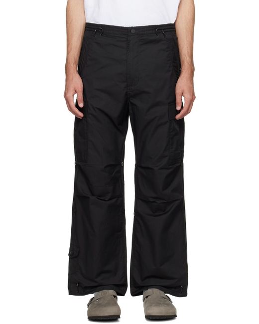 Maharishi Black Snocord Cargo Pants for men