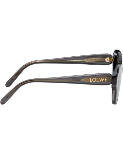 Loewe Green Swan Slim Sunglasses for men