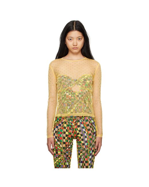 Siedres Yellow Desta Blouse