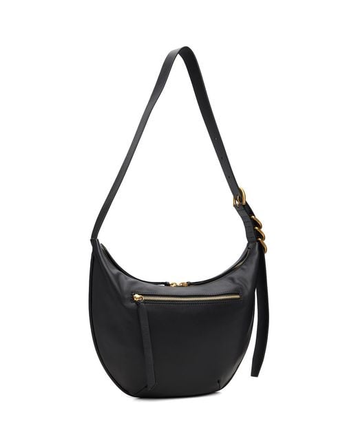 Rag & Bone Black Mercer Medium Leather Shoulder Bag