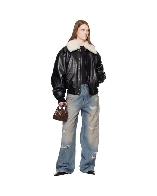 Amiri Black Micro Ma Bowling Bag
