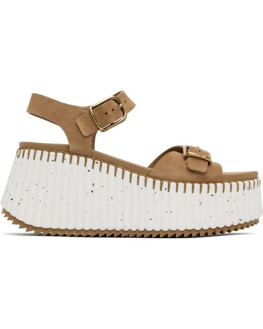 Chloé Black Nama Sandals