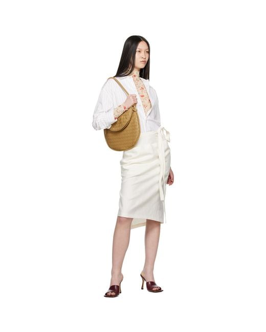 Bottega Veneta Brown Tan Medium Gemelli Bag
