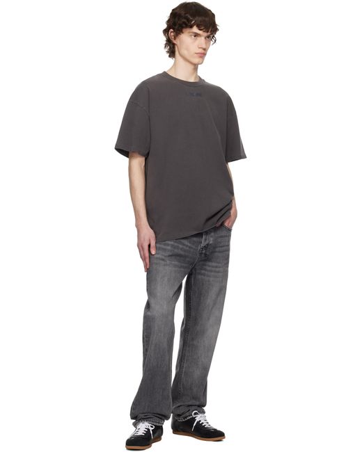 メンズ Ksubi グレー Anti K Worn ジーンズ Black