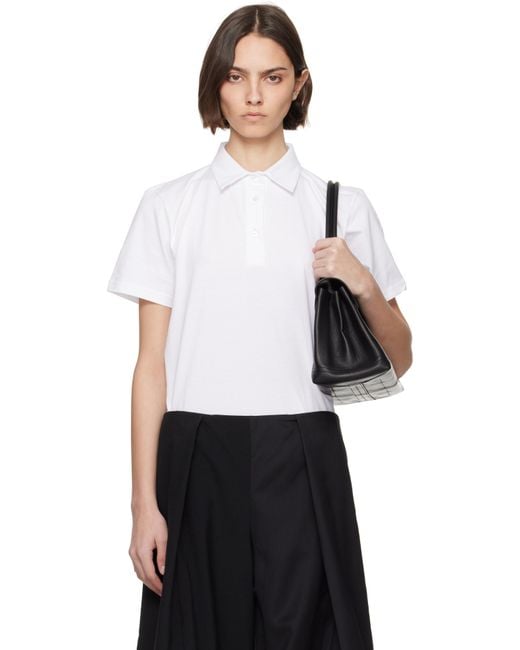 HODAKOVA 3つボタン ポロシャツ White