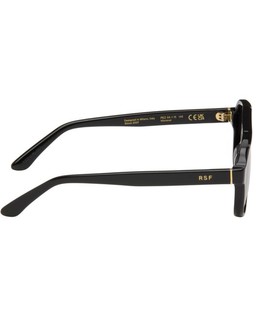 Retrosuperfuture Black Maneval Sunglasses for men