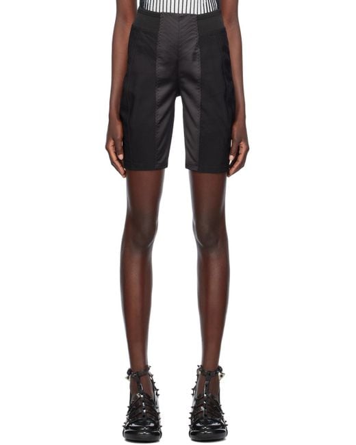 Jean Paul Gaultier Black 'the Iconic' Shorts