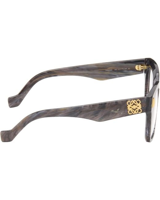 Loewe Brown Anagram Glasses for men