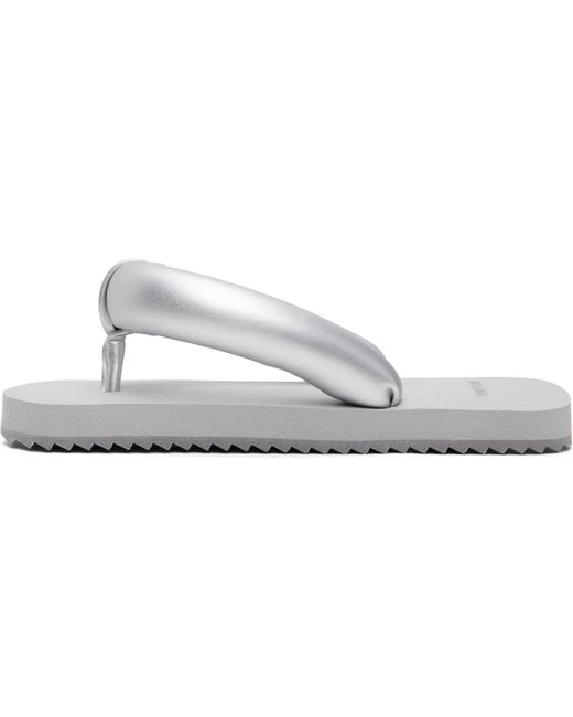 Yume Yume White Ssense Exclusive Suki Flip-Flops