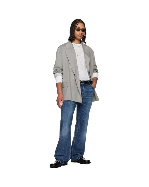 Our Legacy Blue Carlson Cut Jeans for men