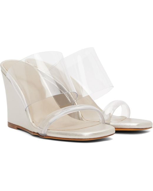 Maryam Nassir Zadeh Black Olympia Wedge Heeled Sandals