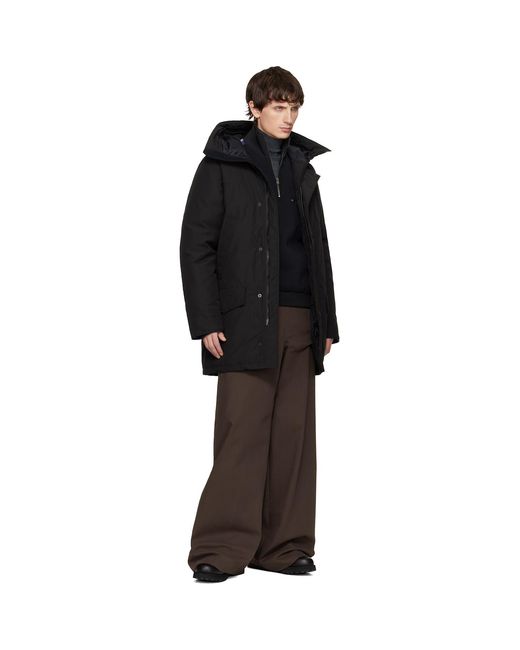 Canada Goose Black Langford Down Jacket for men