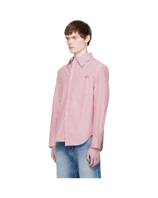 Commission Pink Shrunken Shirt for men