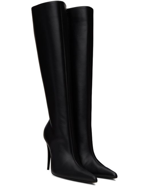 Magda Butrym Black Pointed Boots