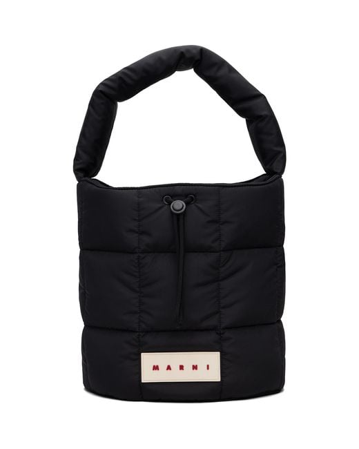 Marni Black Bucket Bag