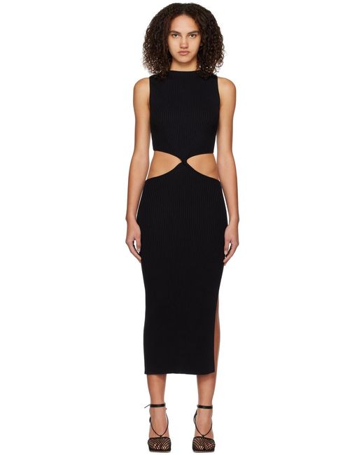 Robe Midi Kiera Noire Anna Quan en coloris Black