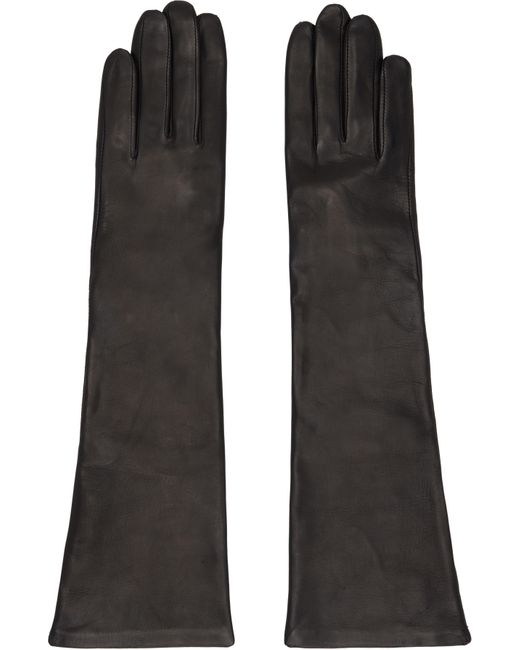 Handsome Stockholm Black Essentials Long Gloves