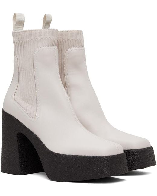 Stella McCartney Black Skyla Heeled Sock Boots