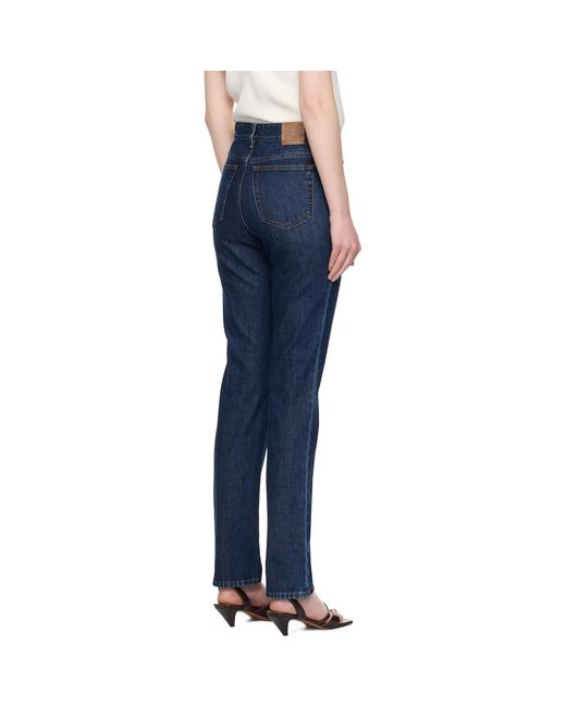 Totême  Blue High Slim Jeans
