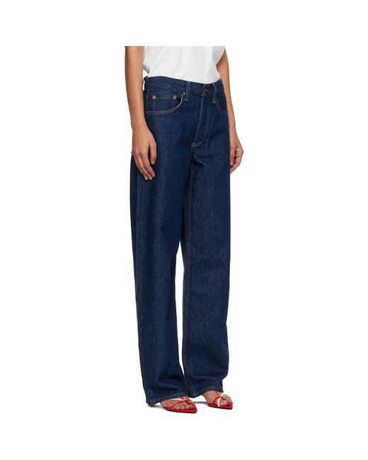 Agolde Blue Arc Jeans