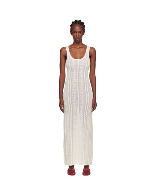 Holzweiler Black Tine Crochet Maxi Dress