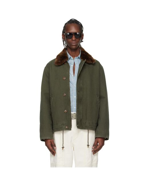 Isabel Marant Black Khaki Andy Jacket for men