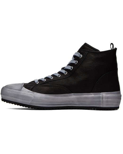 Officine Creative Black Mes 001 High-top Sneakers for men