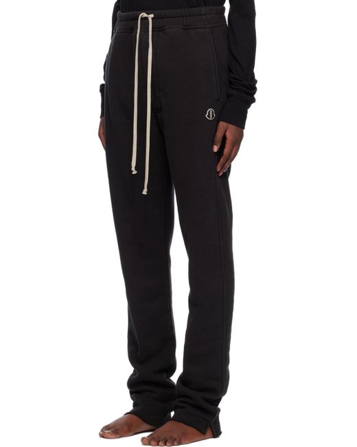 Rick Owens Moncler + Black Berlin Sweatpants for men