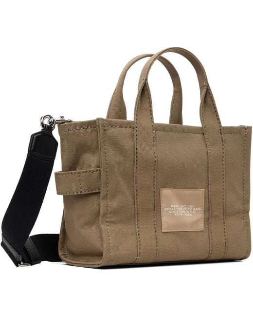 Marc Jacobs Metallic 'the Canvas Small' Tote