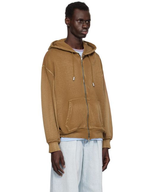 メンズ Eckhaus Latta タン ジップフーディ Multicolor