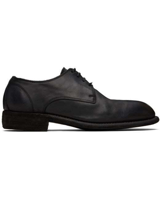 Guidi Black 992X Derbys for men