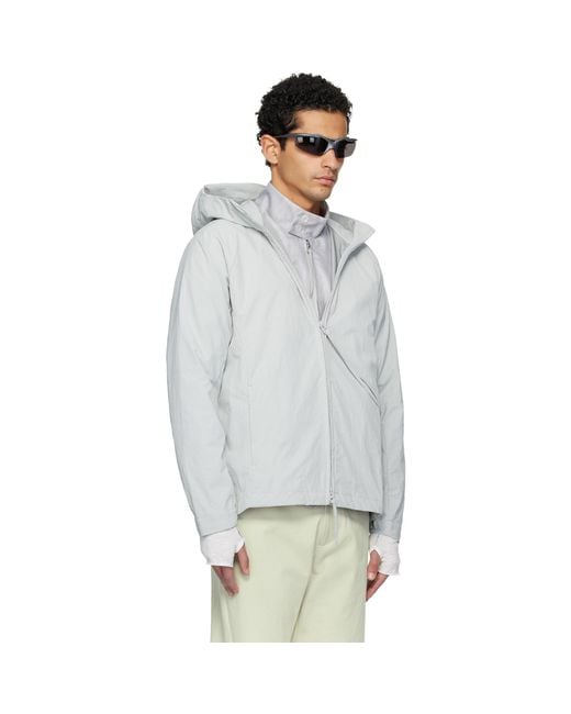 Post Archive Faction PAF Gray Opening Jacket for men