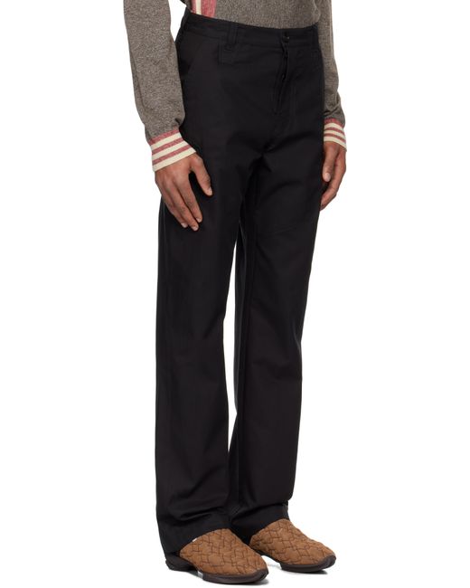 Kiko Kostadinov Zafar Cargo Pants in Black for Men | Lyst