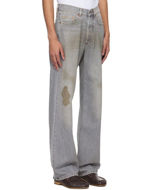 Magliano Blue Flattone Jeans in Gray for Men | Lyst
