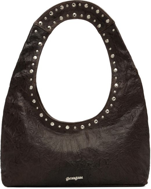 GIMAGUAS Black Franca Arrugado Bag
