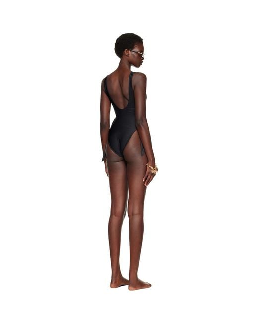 Chloé Red Cut-Out One-Piece Swimsuit