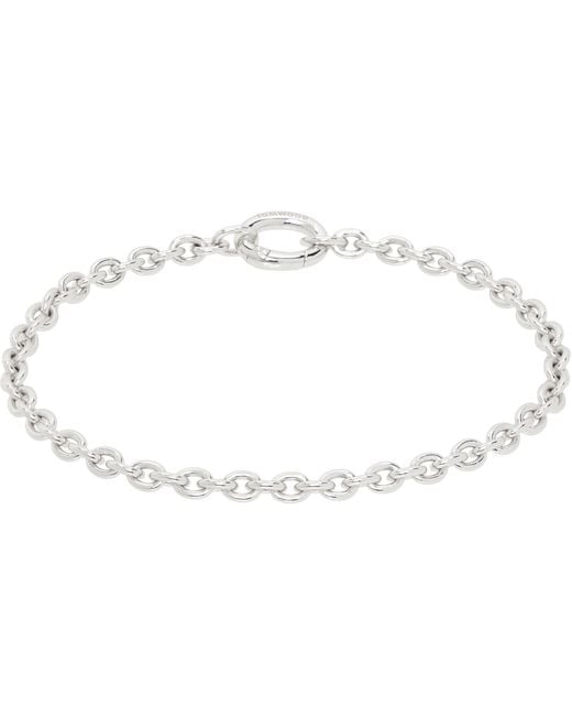 Tom Wood Metallic Ada Slim Bracelet for men