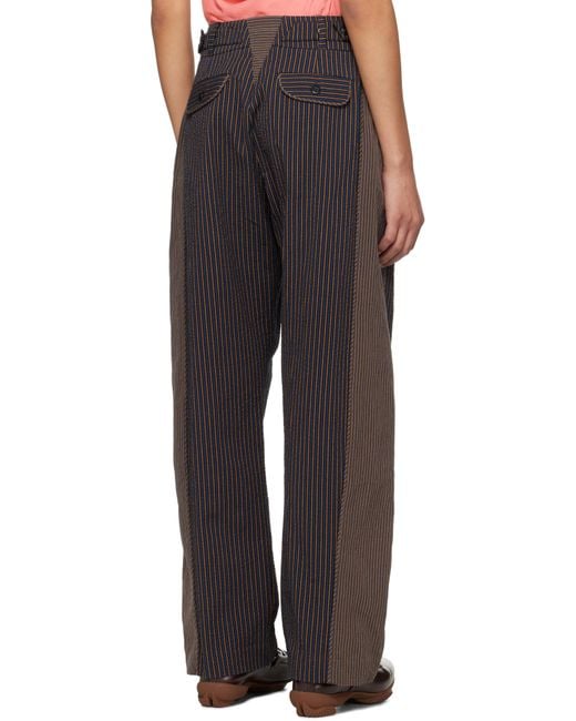 【正規店出品】KIKO KOSTADINOV WOMEN CAUDA PLEATED TROUSERS Kiko Kostadinov Cauda Pleated Trousers in Black | Lyst