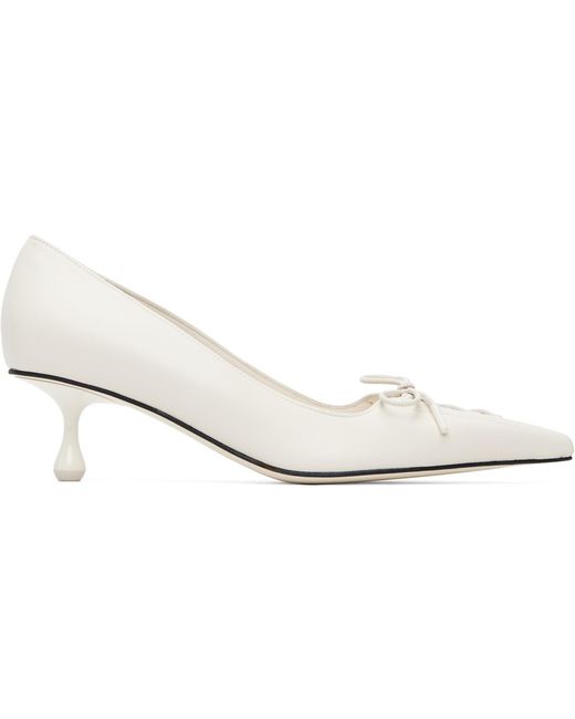 Jimmy Choo White Off- Scarlett 50 Heels