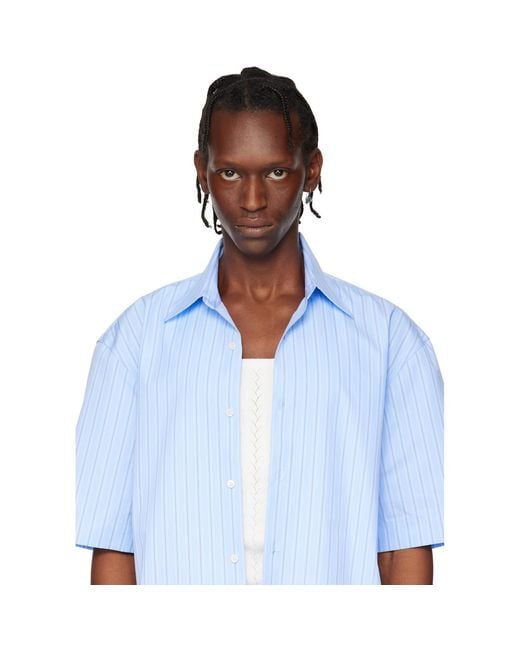 Dries Van Noten White Stone Single Earring for men
