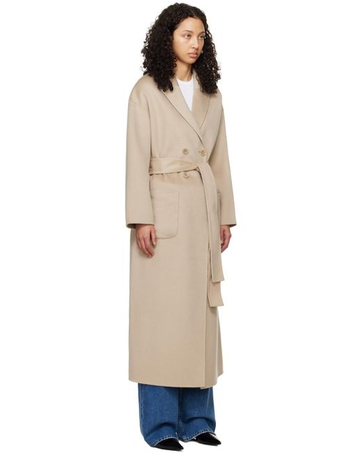 Manteau dylan taupe Anine Bing en coloris Brown