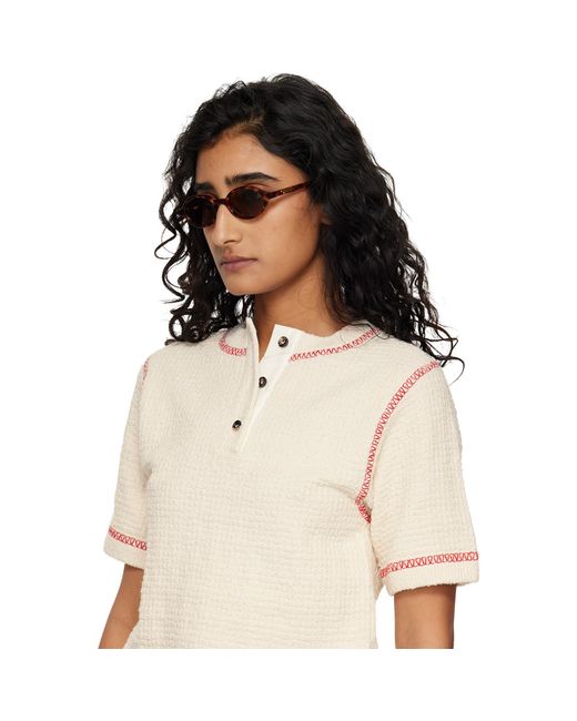 Bottega Veneta Black Classic Oval Sunglasses