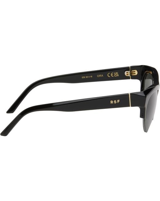 Retrosuperfuture Black Ora Sunglasses for men