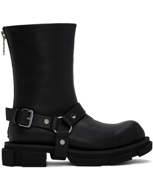 BOTH Paris Black Gao Harness Boots for men