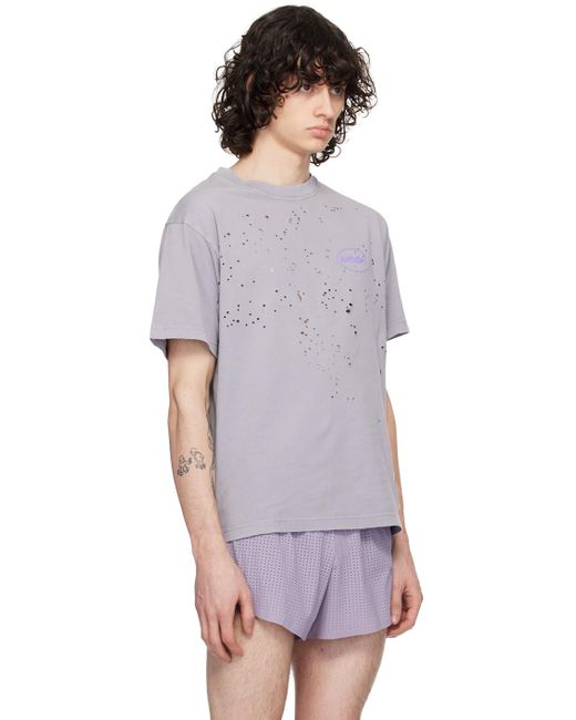 Satisfy Purple Mothtech T-Shirt for men