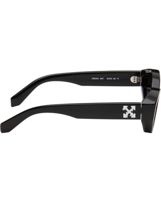 Off-White c/o Virgil Abloh Black Hilo Sunglasses for men